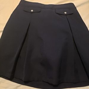 Girl uniform skirt with shorts